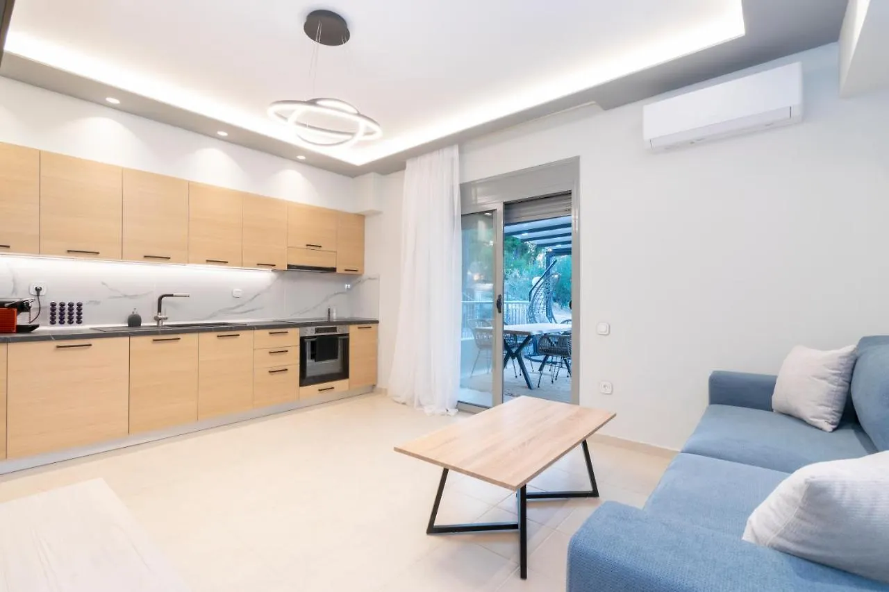Sithoniars Luxury Ground Floor Apartment With Private Garden Neos Marmaras Greece
