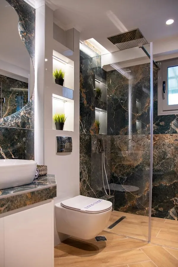 Sithoniars Luxury Ground Floor Apartment With Private Garden Neos Marmaras